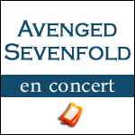 AVENGED SEVENFOLD en Concert à l'AccorHotels Arena & Zénith de Lille en 2017 !