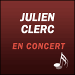 JULIEN CLERC EN CONCERT - Récital à Deux Pianos : Paris Théâtre du Châtelet & Tournée