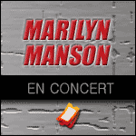 MARILYN MANSON EN CONCERT à Paris, Nancy et Bruxelles 2017
