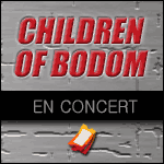 BILLETS CHILDREN OF BODOM : Concerts en France et Tournée Halo Of Blood 2013 en Europe