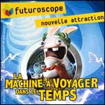 PARC FUTUROSCOPE : Voyagez dans le Temps avec les Lapins Crétins !