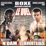 Billetterie Boxe : Championnat du Monde WBA au Palais des Sports de Paris - Le Duel