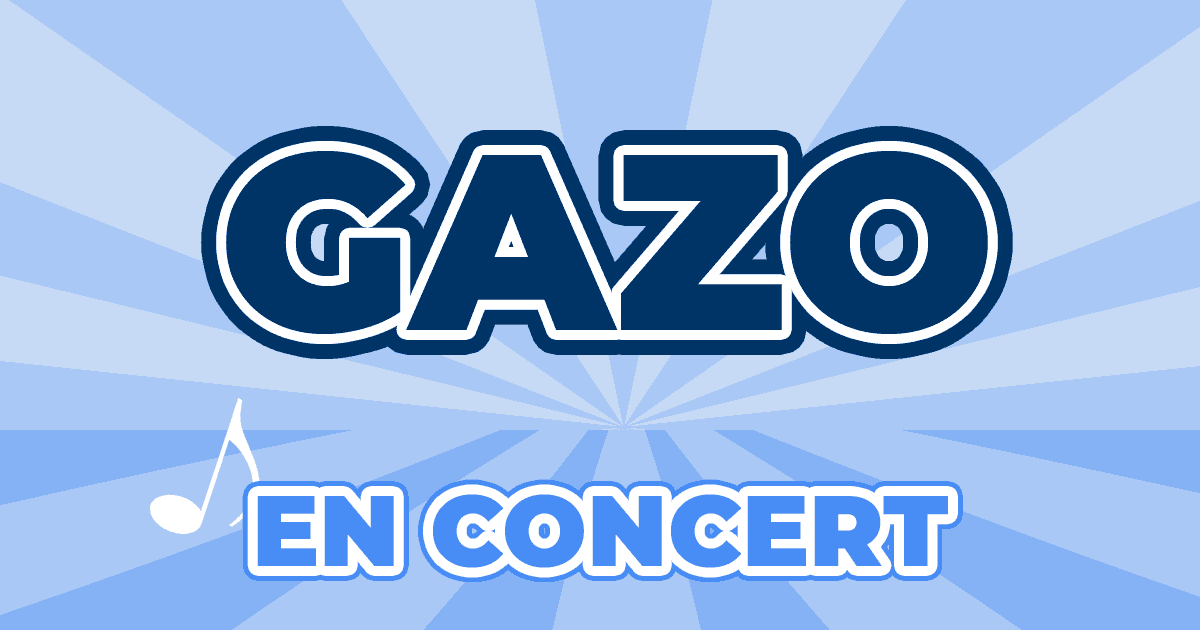 Places Concert Gazo 2025 2025 Prix, Dates & Billets