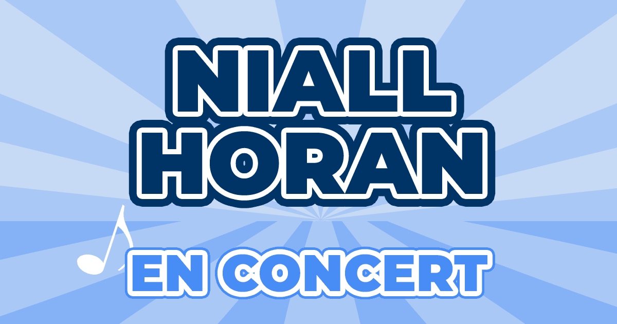 Places Concert Niall Horan 2025 2025 Prix, Dates & Billets