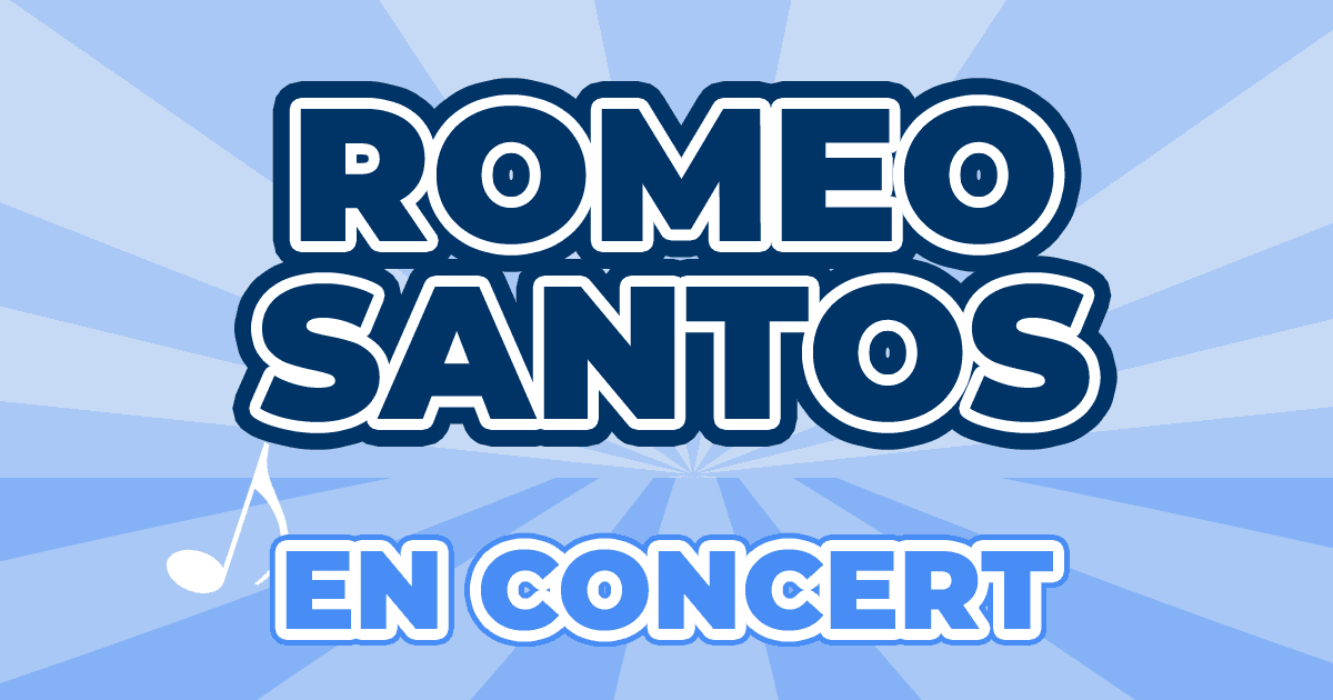 Places Concert Romeo Santos 2025 2025 Prix, Dates & Billets