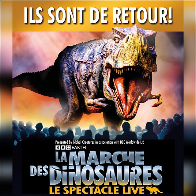 LA MARCHE DES DINOSAURES 2019 à l'AccorHotels Arena de Paris