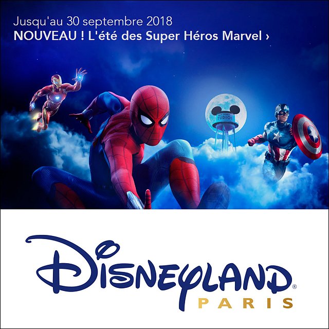DISNEYLAND PARIS : Réservez votre Séjour Signature Marvel jusqu'au 30 septembre !
