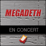 Places de Concert Megadeth