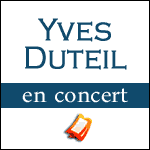 Places Concert Yves Duteil