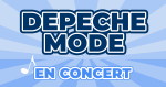 Places de Concert Depeche Mode