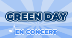 Places de Concert Green Day